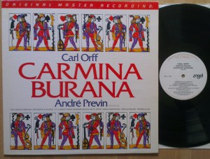 MFSL Carmina Burana Carl Orff TAS Previn
